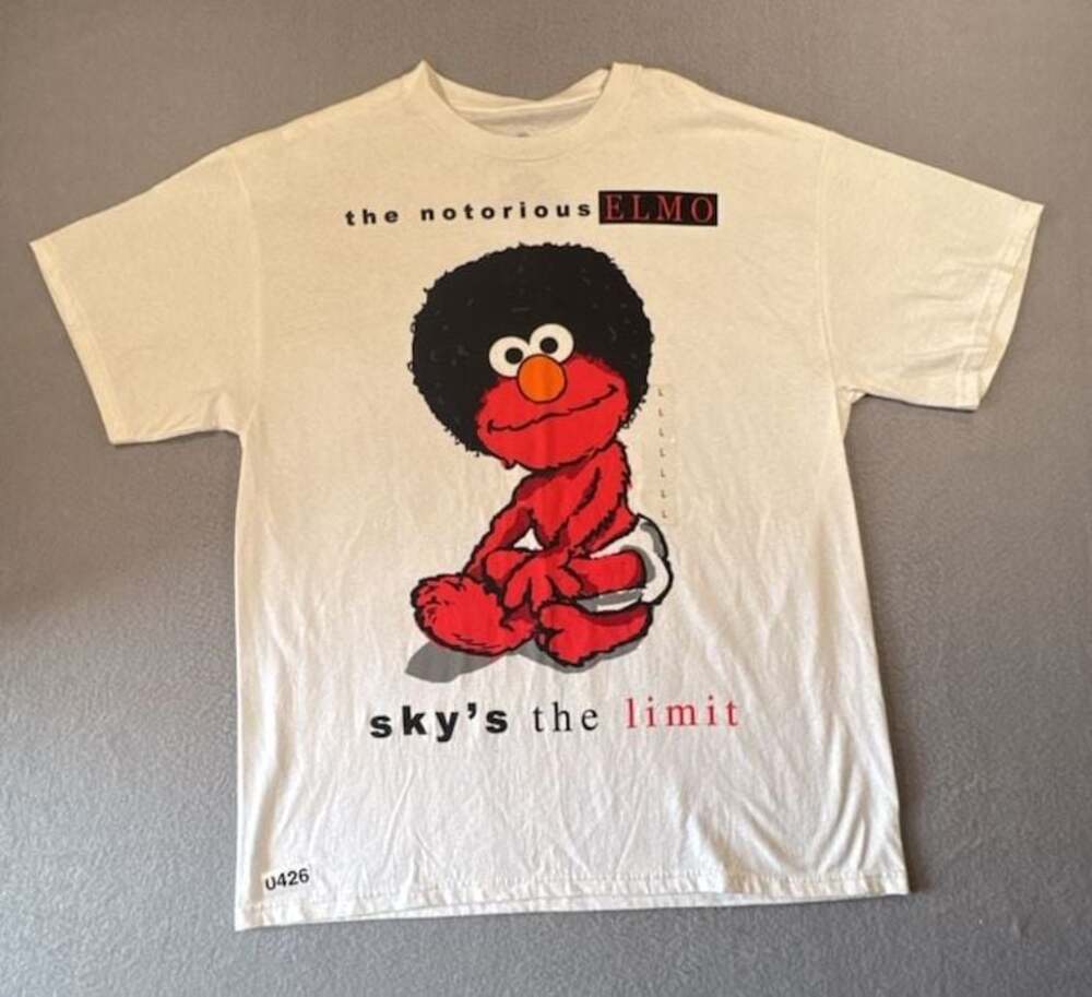 Sesame Street The Notorious Elmo Sky's The Limit T-Shirt